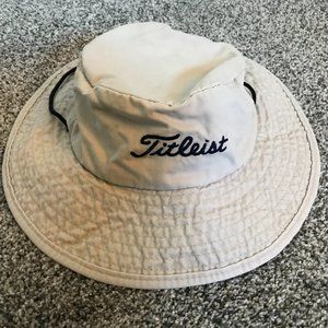 TITLEIST GOLF BUCKET BOONIE STYLE HAT FITTED SIZE S/M